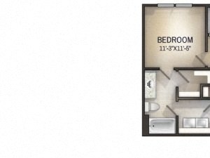 Argyle II Unfurnished Floor Plan Argyle II Unfurnished Floor Plan at Tattersall Chesapeake, Chesapeake, VA, 23322